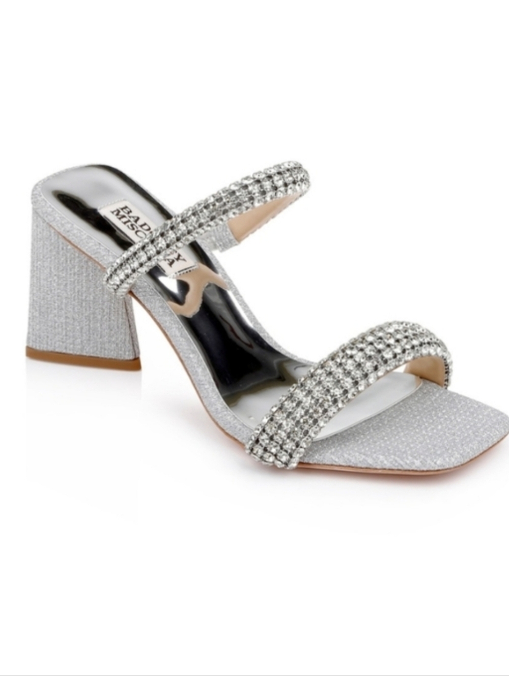 NIB Badgley Mischka 'Frankie' Heeled Sandal, Size 8.5
